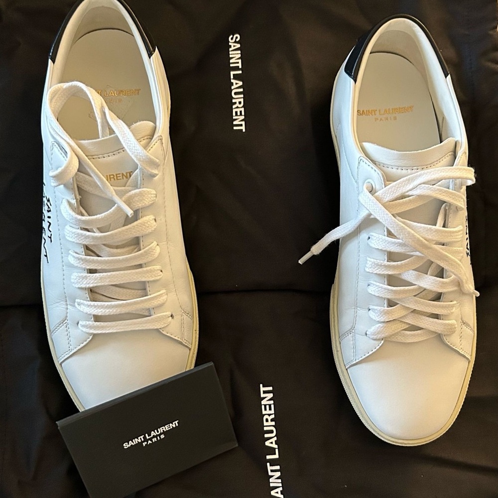 Saint Laurent White Women’s Sneakers
